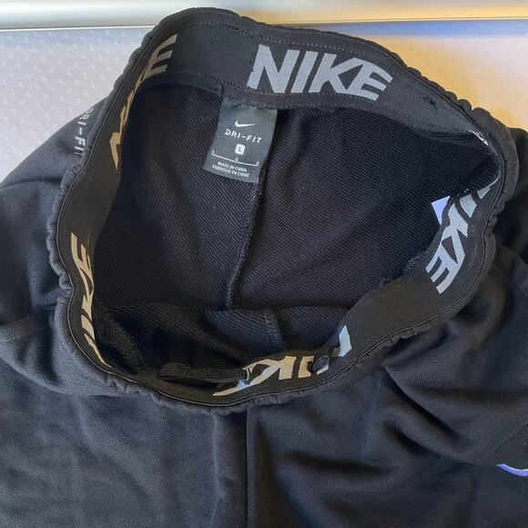 Adidas Big Kid Joggers Pants size L Black Casual Stretchy Elastic Waist - Picture 9 of 10